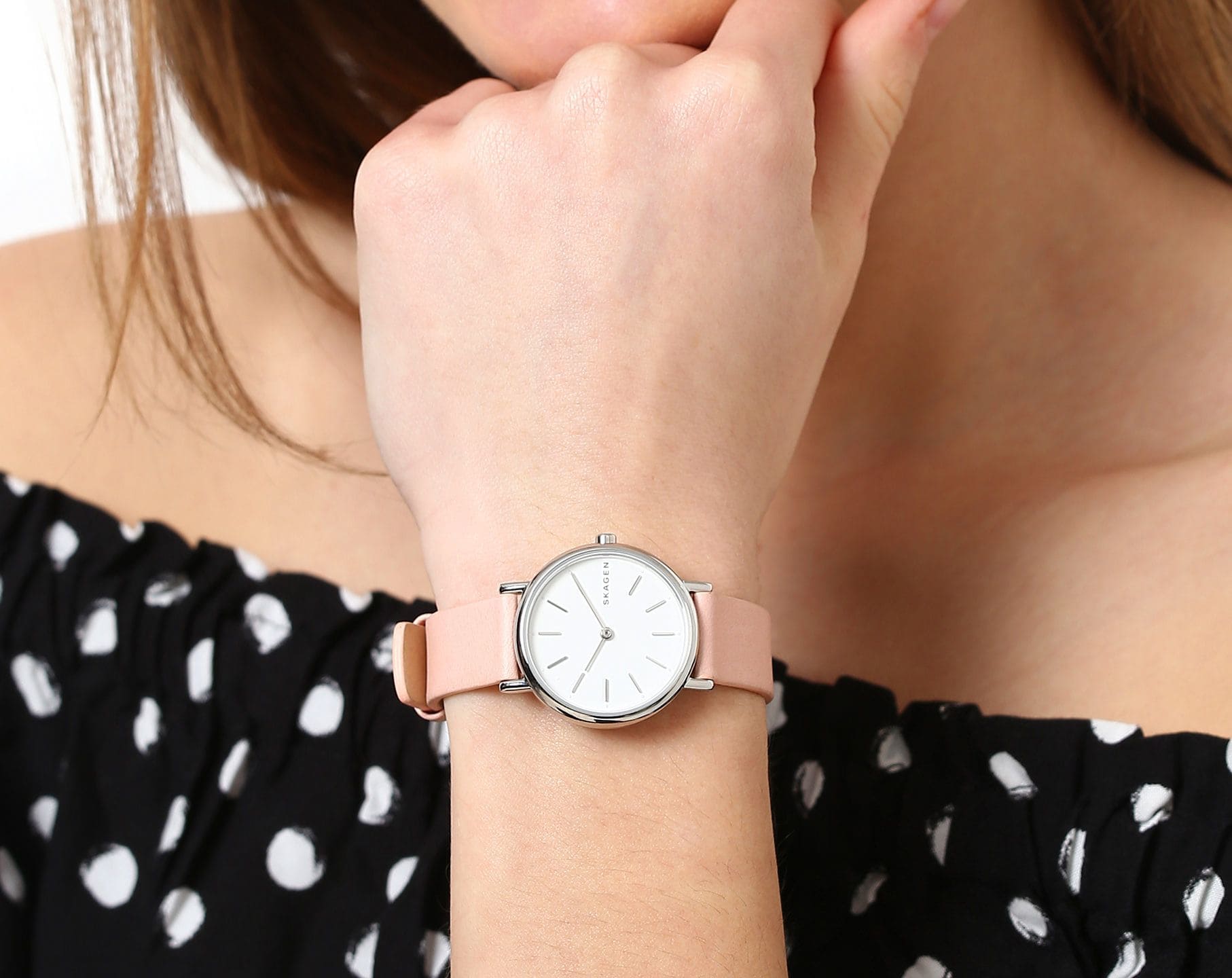 Skagen SKW2695 นาฬิกาผู้หญิง Skagen รุ่น SKW2695, Signatur Slim Quartz Women's Watch