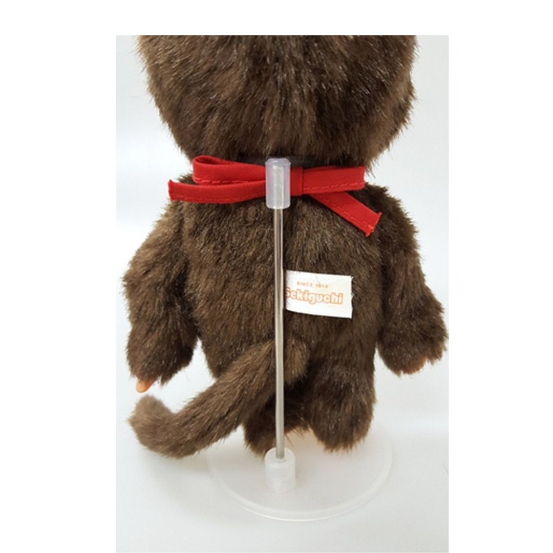 [PRE-ORDER] แท่นวางตุ๊กตา สำหรับโชว์ตุ๊กตา ม่อนชิชิ Size S อุปกรณ์ขาตั้ง ฐานพลาสติก สูง 12 cm - Monchhichi Stand モンチッチ スタンド Sサイズ用