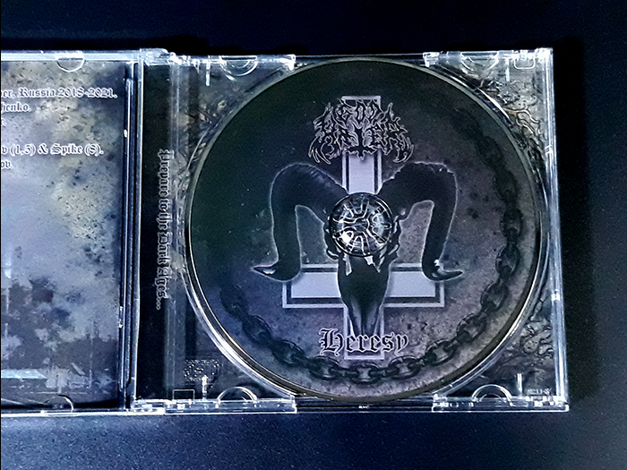 GODHATER 'Heresy' CD