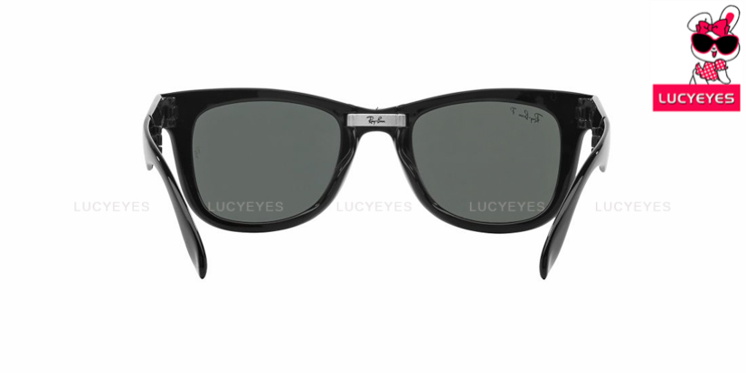 RayBan RB4105 601/58 FOLDING WAYFARER POLARIZED 4