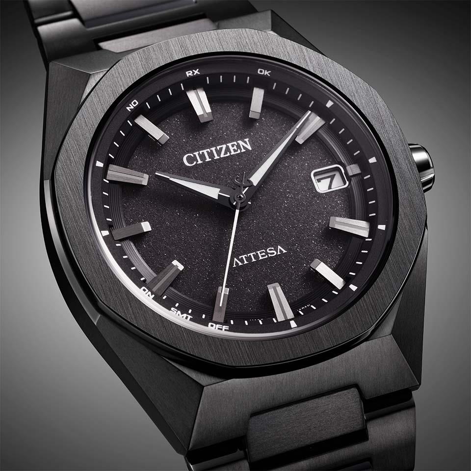 Citizen CB3045-61E นาฬิกาผู้ชาย Eco-Drive Attesa Titanium Radio-Controlled Made in Japan Men's Watch