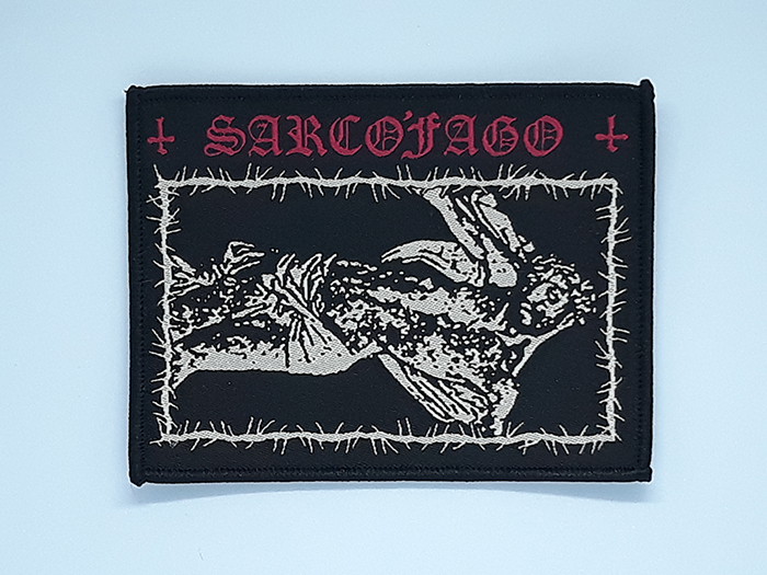 SARCOFAGO 'S/T' Woven Patch อาร์มแบบทอ