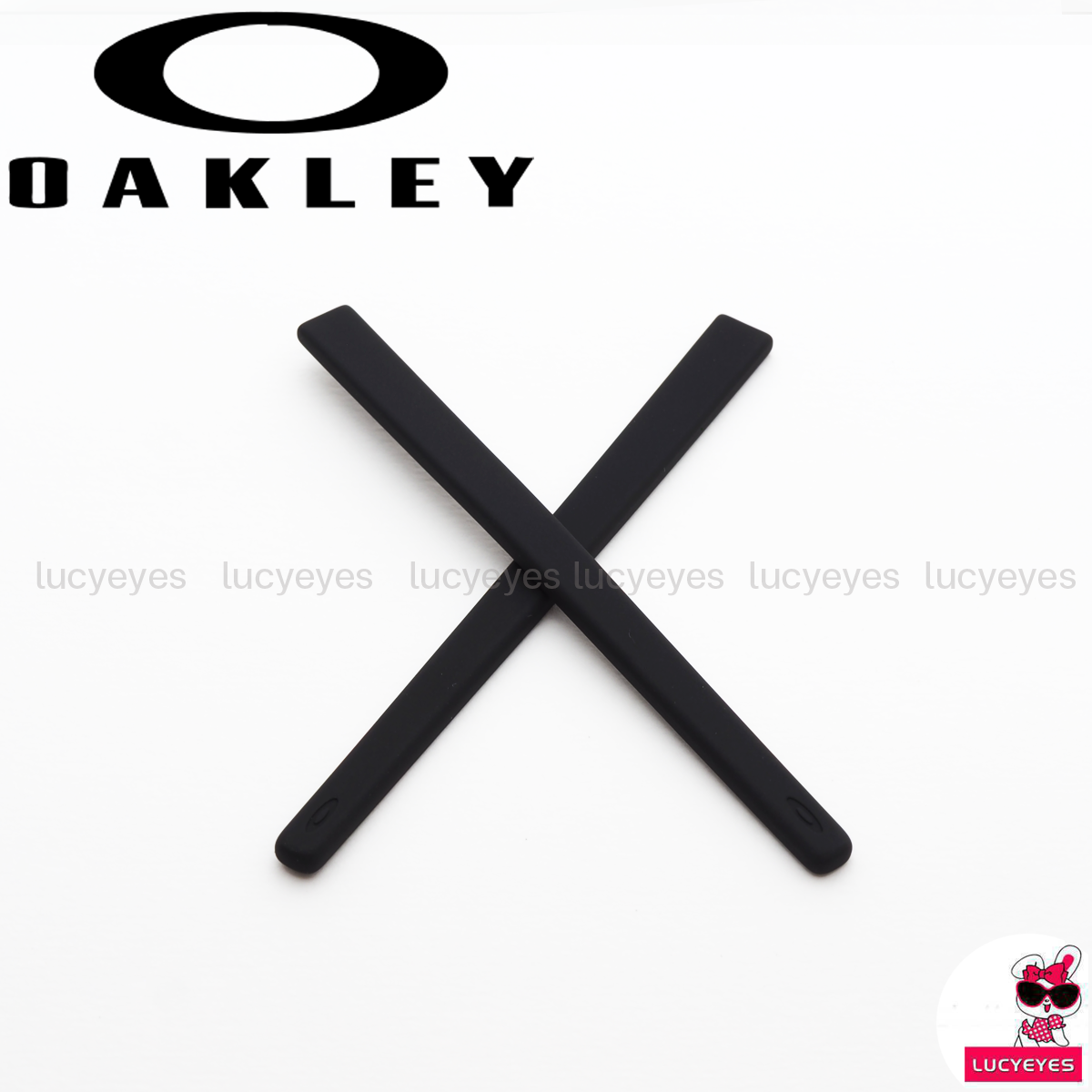 ยางขาแว่น OAKLEY OX5153, METAL PLATE TI สีดำ