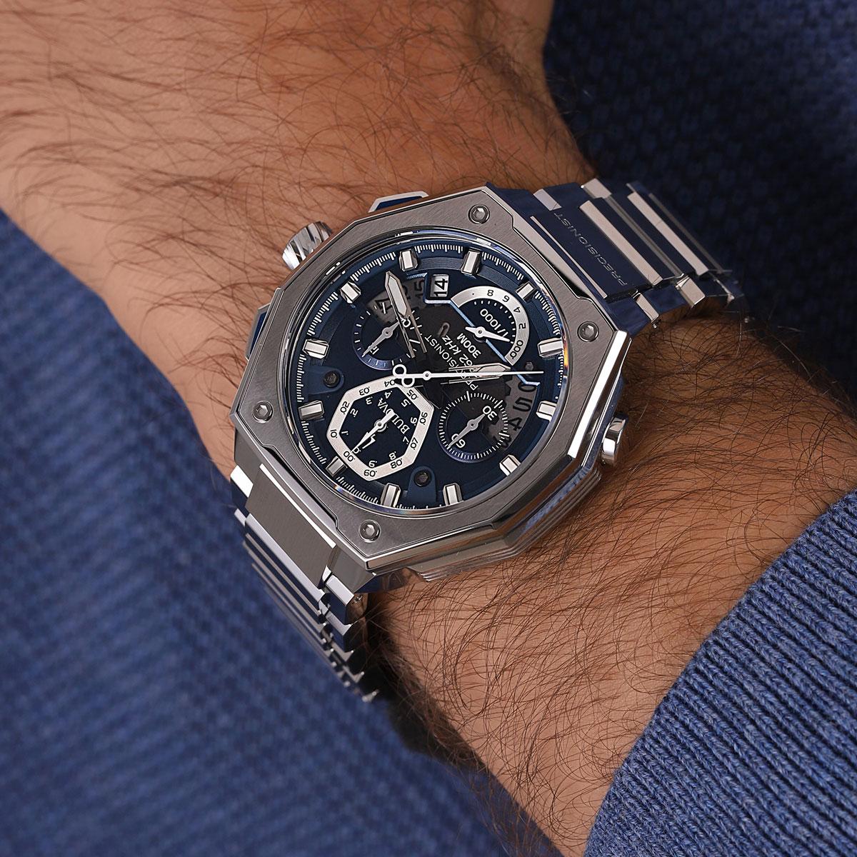 Bulova 96B349 นาฬิกาผู้ชาย Precisionist Quartz Men's Watch