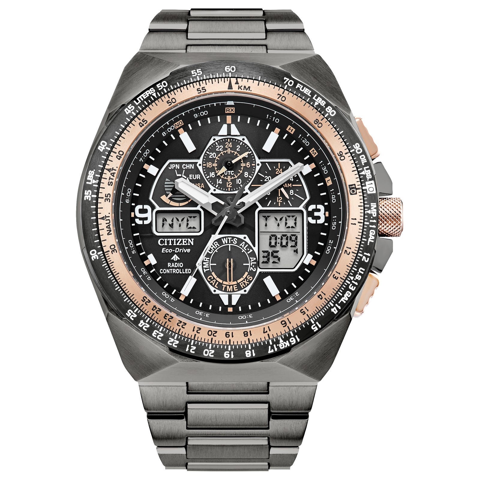 Citizen JY8146-54E นาฬิกาผู้ชาย 35th anniversary Promaster Skyhawk A-T LIMITED EDITION 5600 Pcs. Worldwide Men's Watch