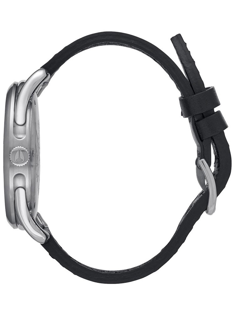 Nixon A465-008-00 นาฬิกาผู้ชาย C45 Leather Quartz Men's Watch