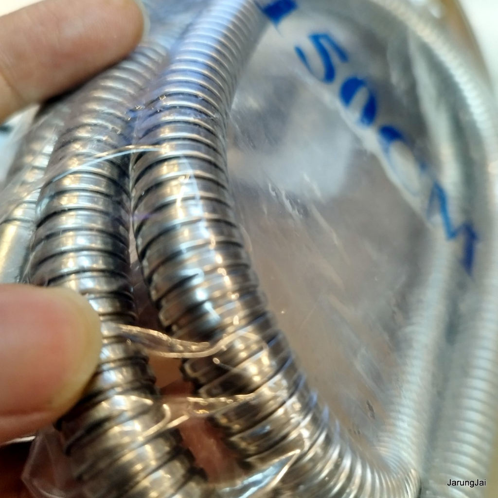 สายน้ำดี คุณภาพสูง สายหัวฉีดชำระ สายฝักบัว ยาว 1.5 เมตร