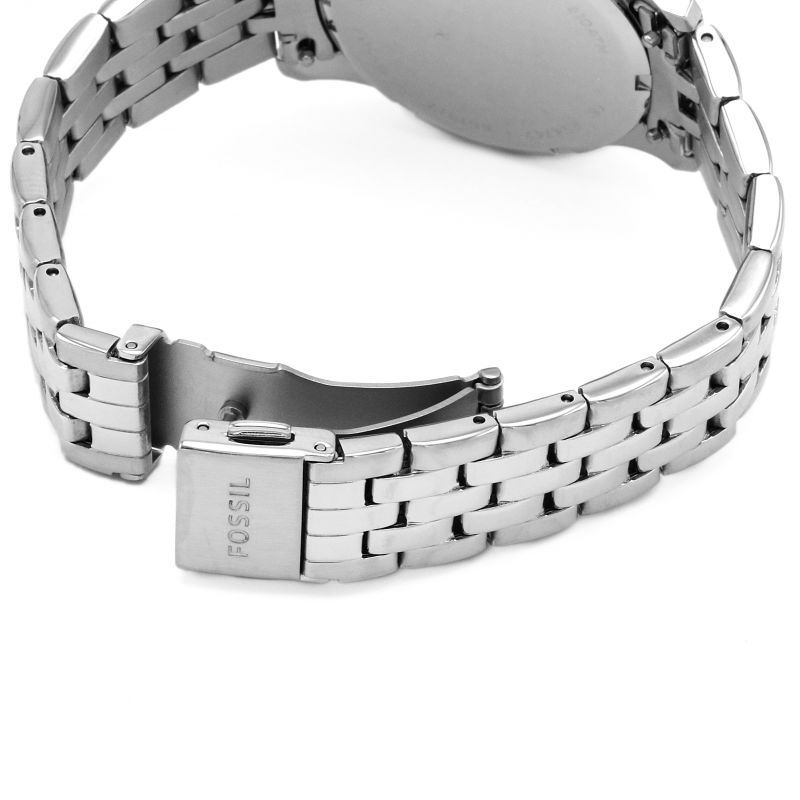 Fossil ES4742 นาฬิกาผู้หญิง FB-01 Three-Hand Date Stainless Steel Women's Watch