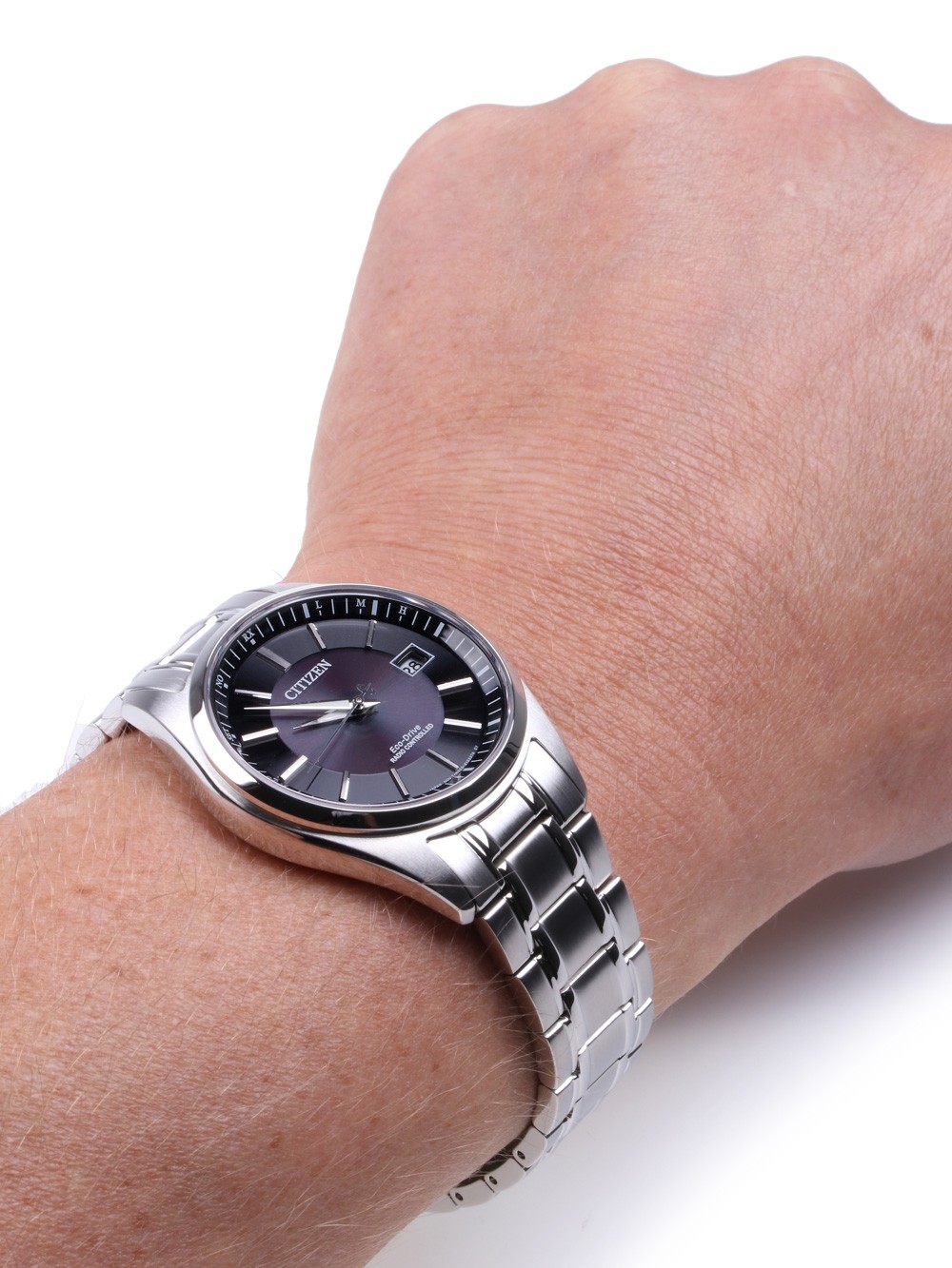 Citizen AS2050-87E นาฬิกาผู้ชาย Eco-Drive Radio Controlled Men's Watch