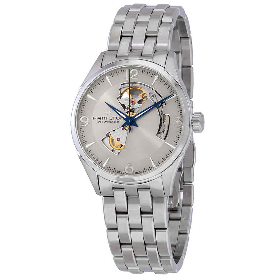 Hamilton H32705121 นาฬิกาผู้ชาย Jazzmaster Open Heart Automatic Men's Watch