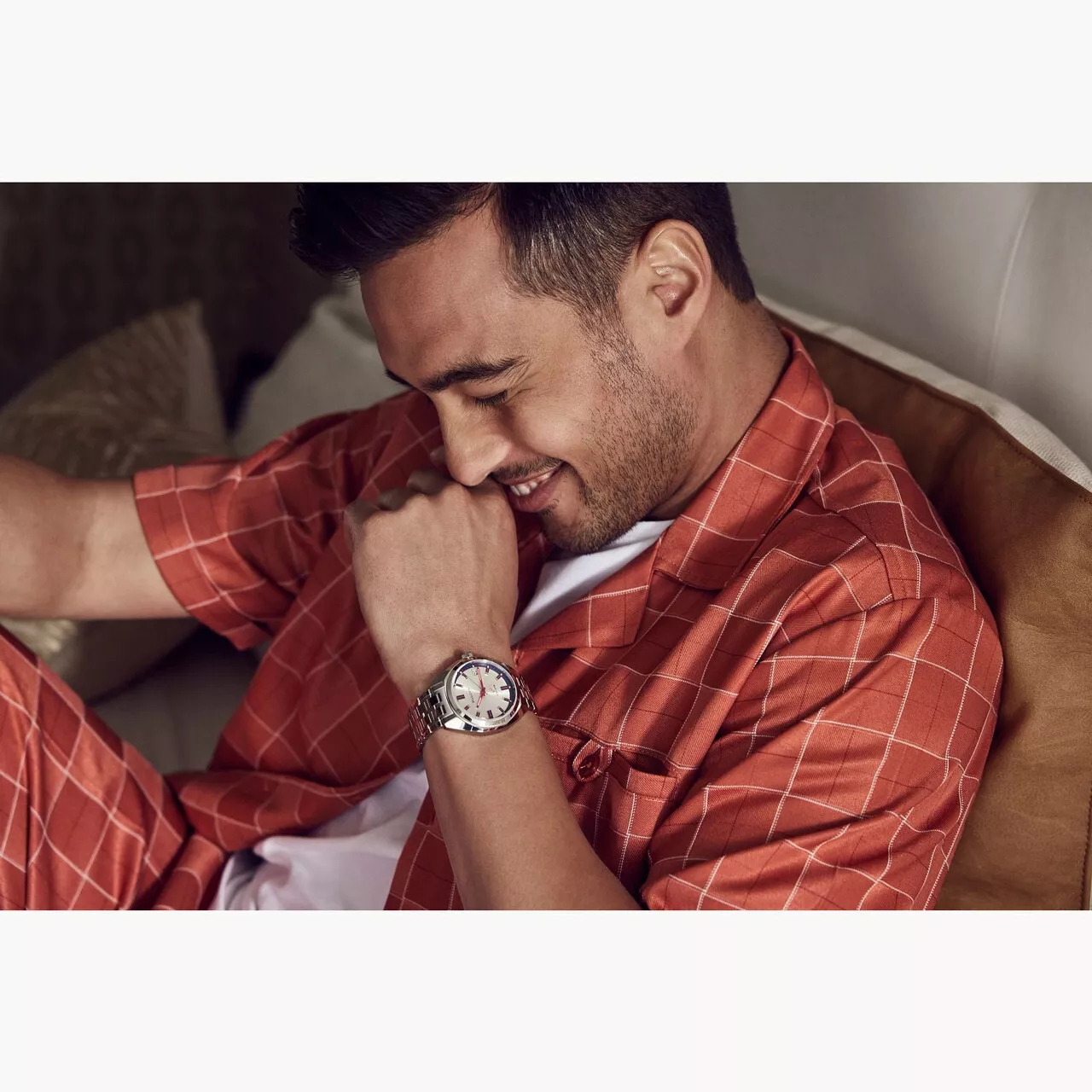 Bulova 96K112 นาฬิกาผู้ชาย Precisionist Jet Star Limited Edition Quartz Men's Watch + สายหนัง