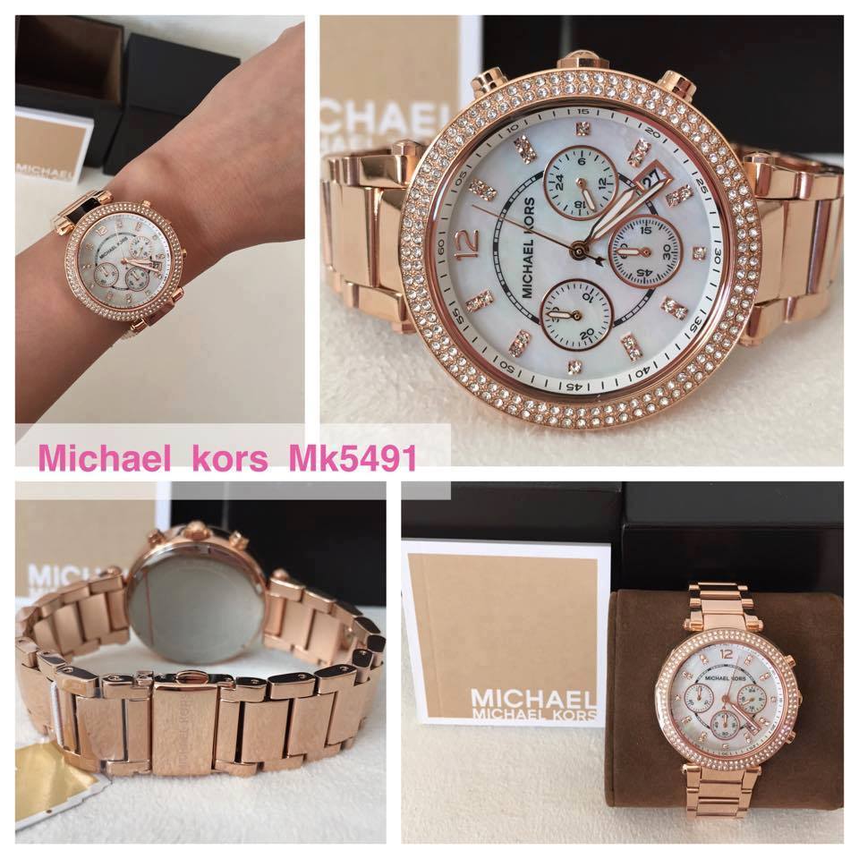Michael kors mk5491 rosegold 38 mm watch
