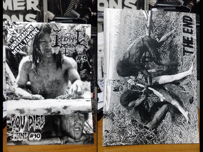 INFERNAL DEMON/YOU DIED'FANZINE # ISSUE 9/10