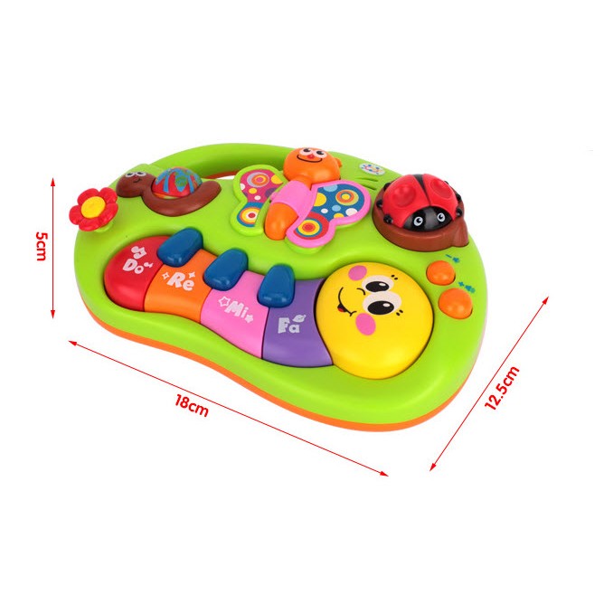 เปียโนรูปสัตว์มหาสนุก Toy Puzzle Piano Animal Music