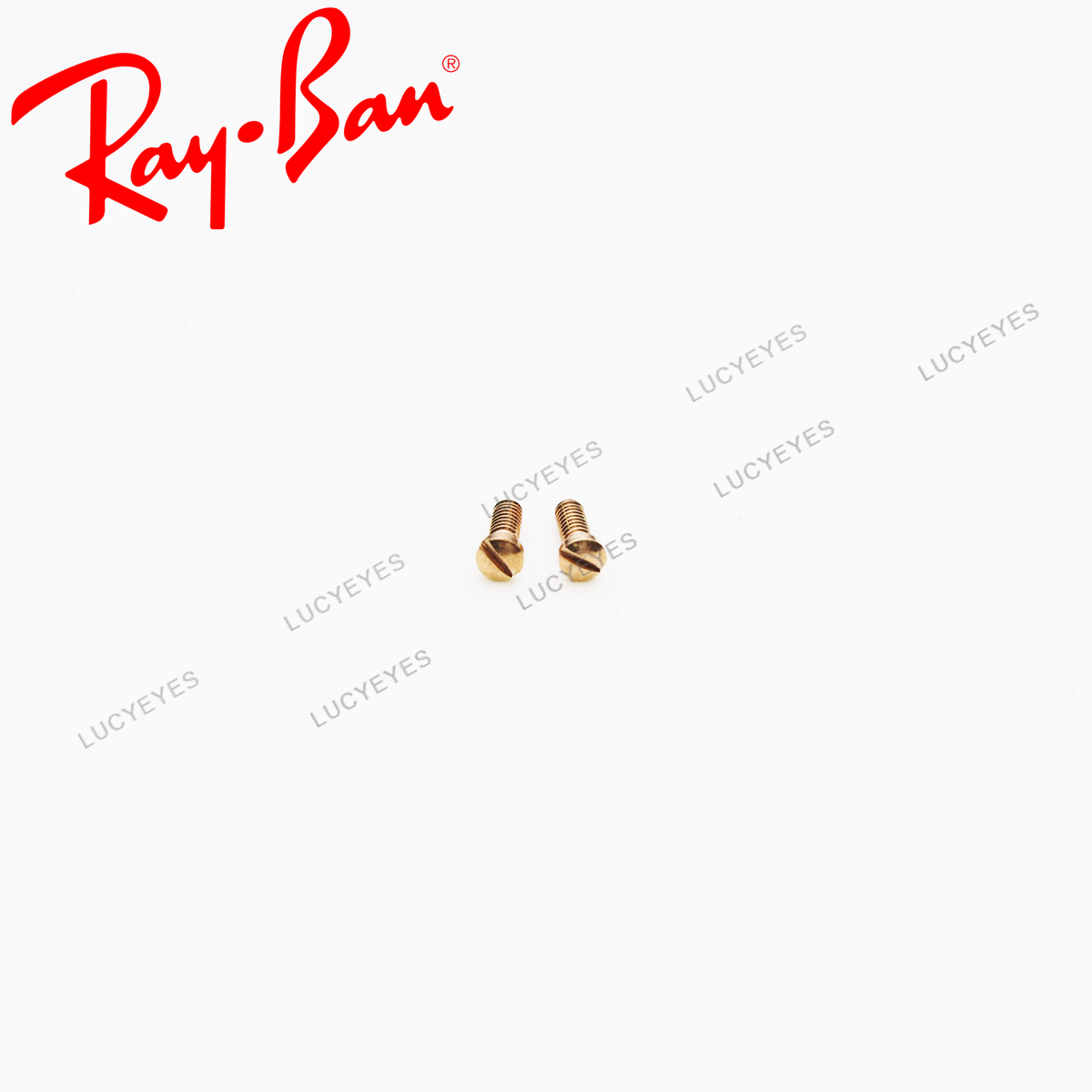 น๊อตแว่น RAYBAN แท้ 100% RB2447F, RX2447VF สีทอง