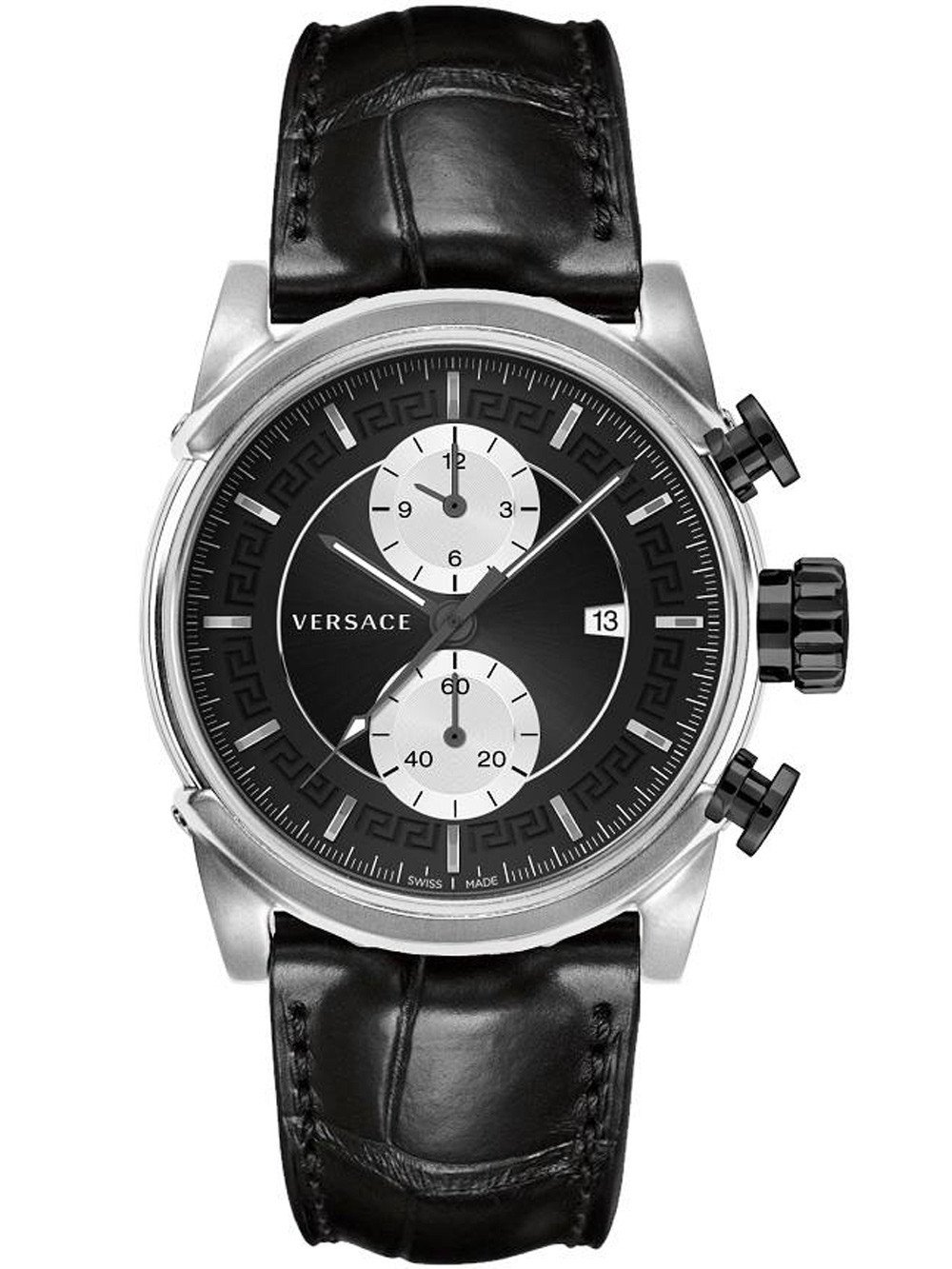 Versace VEV400119 นาฬิกาผู้ชาย Urban Chronograph Quartz Swiss Made Men's Watch