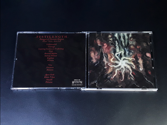 PESTILENGTH'Paragon of Necrotic Origins' CD