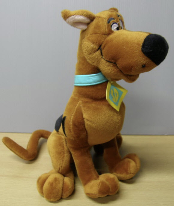 สกูบิ ดู (Scooby Doo) ขนาด 9 นิ้ว ก้นเม็ดโฟม (มือสอง)