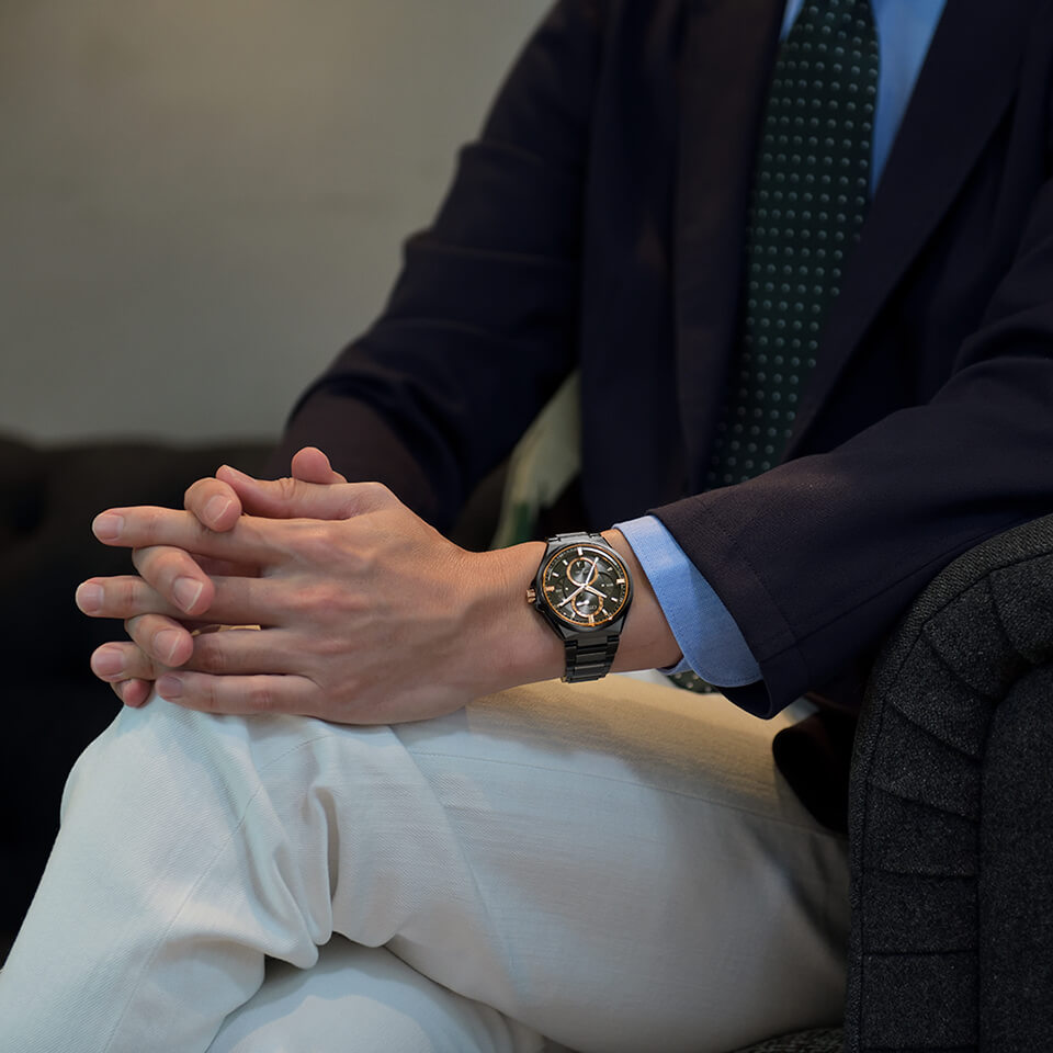 Citizen BU0065-64E นาฬิกาผู้ชาย Attesa Super Titanium™ Men's Watch Men's Watch