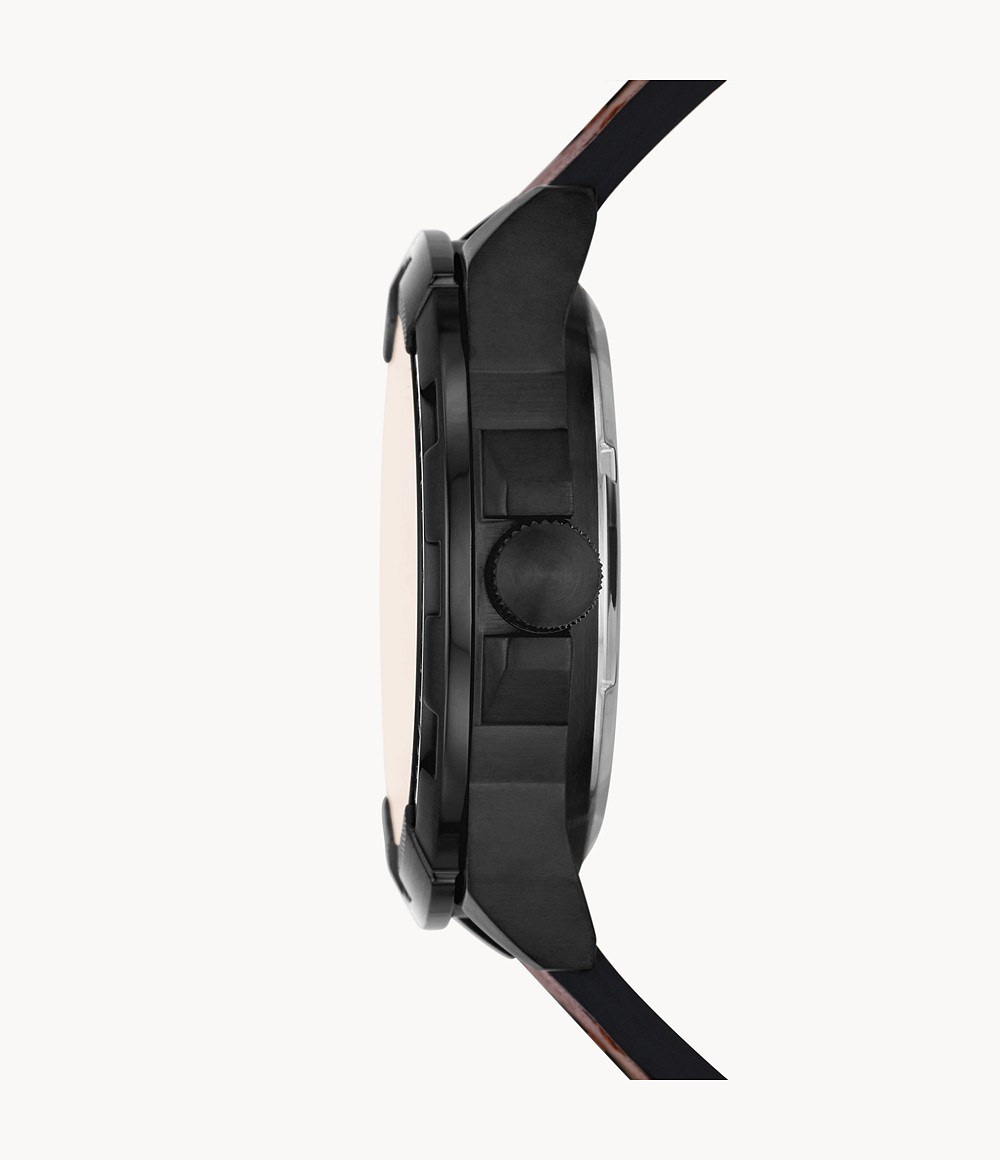 Fossil ME3219 นาฬิกาผู้ชาย Bronson Automatic Brown Men's Watch