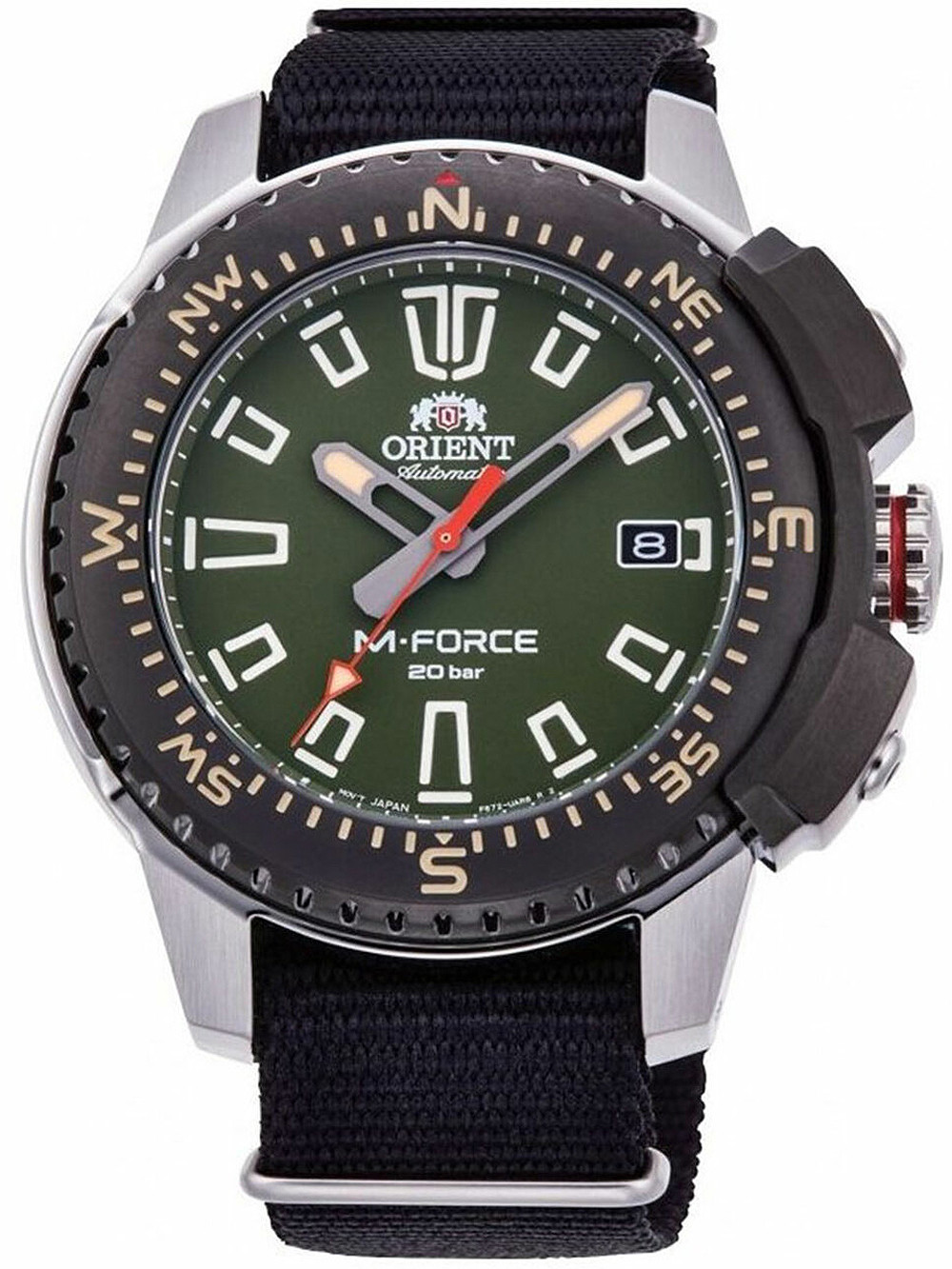 Orient RA-AC0N03E10B นาฬิกาผู้ชาย M-Force Automatic Diver's Men's Watch