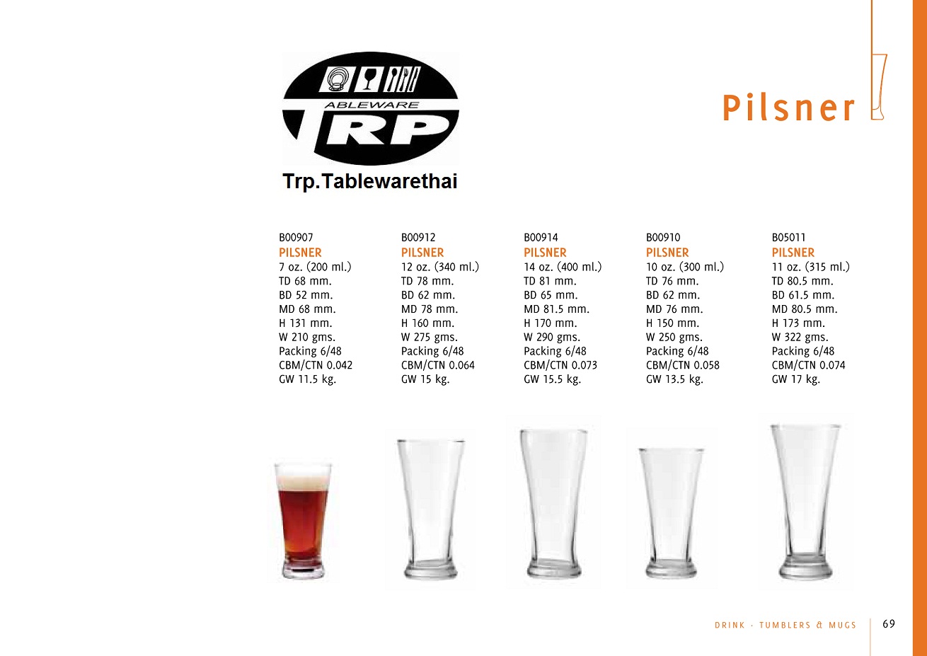 แก้วเบียร์วีว่าฟู้ดเทด,Viva Footed Beer Glass,รุ่น B16315,ความจุ 14 3/4 oz.420 ml,กว้าง 80 mm.สูง 240 mm,แพ็ค 6/24 ใบ/ลัง