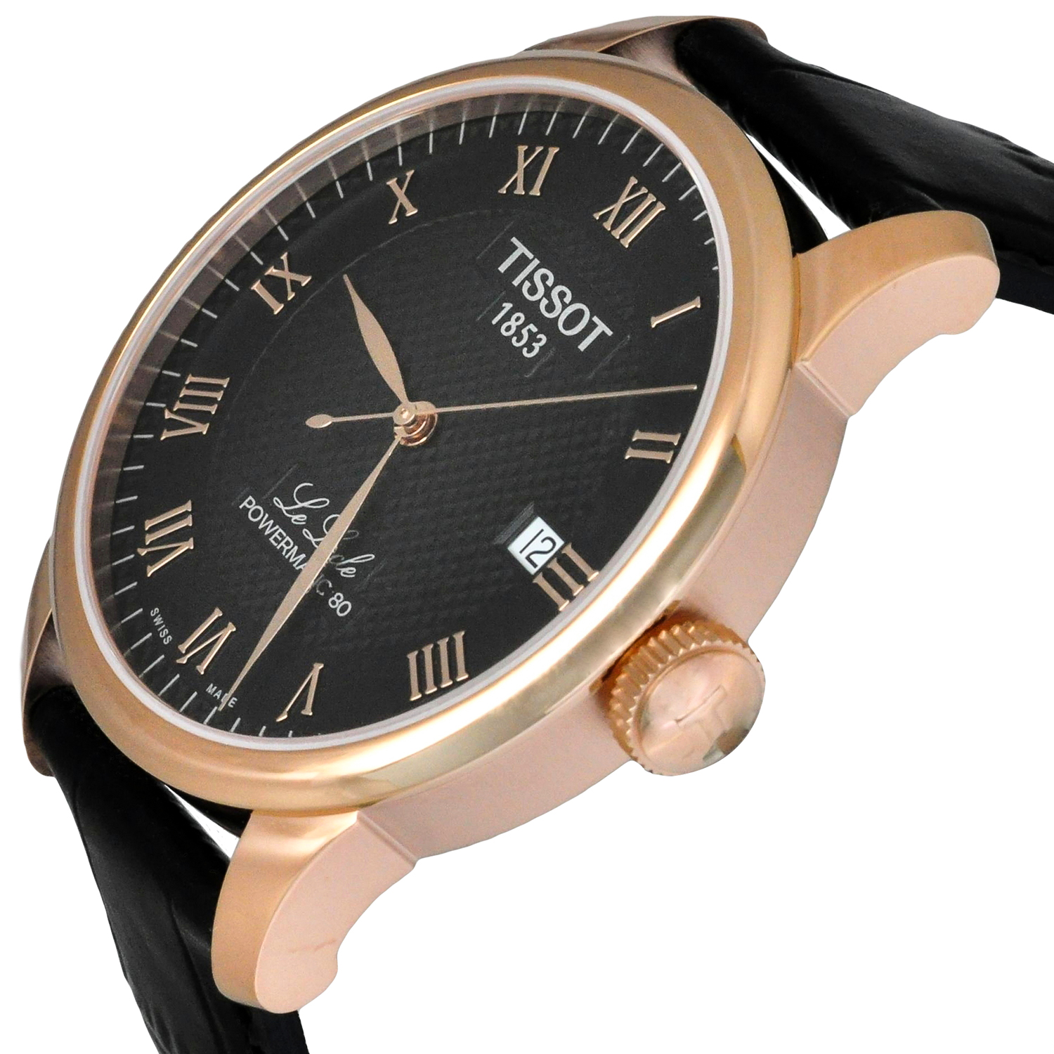 Tissot T006.407.36.053.00 นาฬิกาผู้ชาย Tissot รุ่น T0064073605300, Le Locle Powermatic 80 Men's Watch