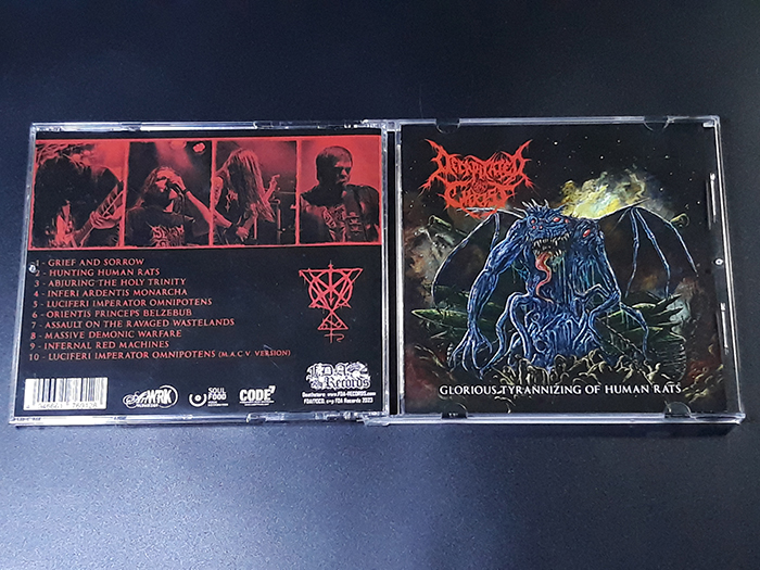 DECAPITATED CHRIST'Glorious Tyrannizing of Human Rats' CD