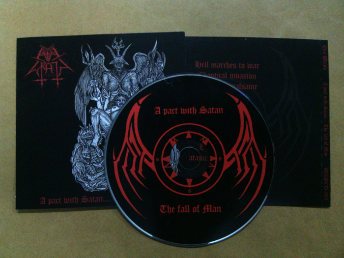 EVIL WRATH'A Pact with Satan... The Fall of Man' CD