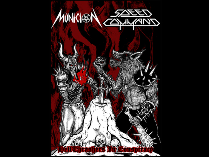 SPEED COMMAND/MUNICION 'Hellthrashers In Conspiracy ' Tape