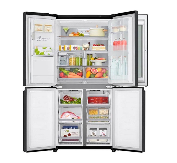 LG ตู้เย็น 4 ประตู (17.4 คิว) รุ่น GC-X22FTQLL