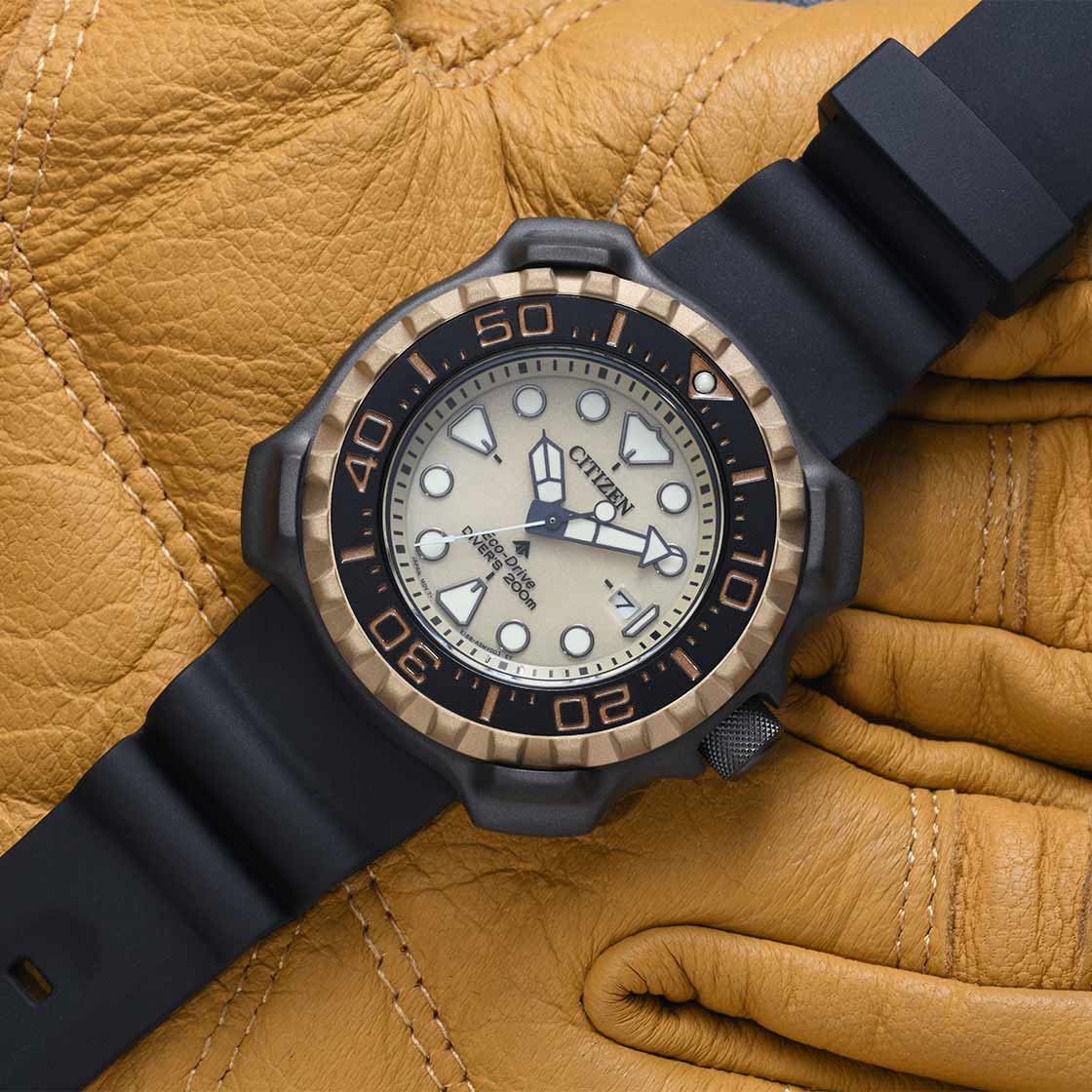 Citizen BN0226-10P นาฬิกาผู้ชาย Promaster Eco-Drive Diver 200 Men's Watch