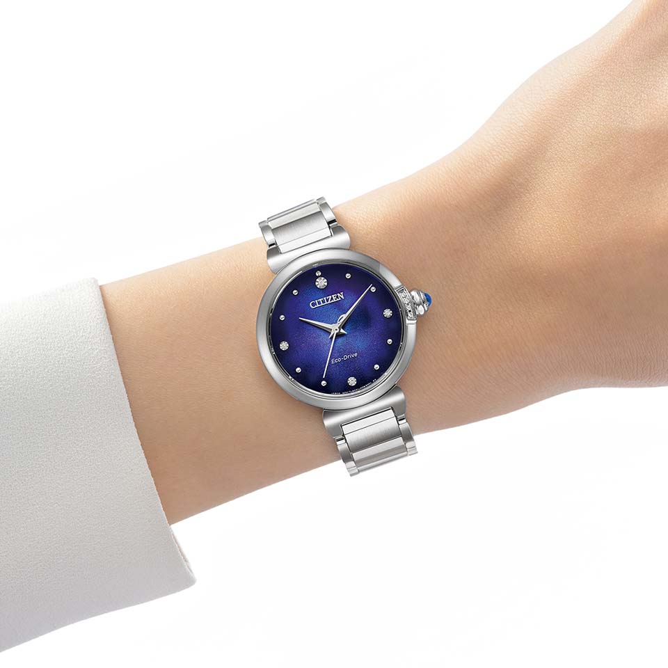Citizen EM1060-87L นาฬิกาผู้หญิง Citizen L Eco-Drive Diamonds UNITE with BLUE Limited 2000Pcs Women's Watch