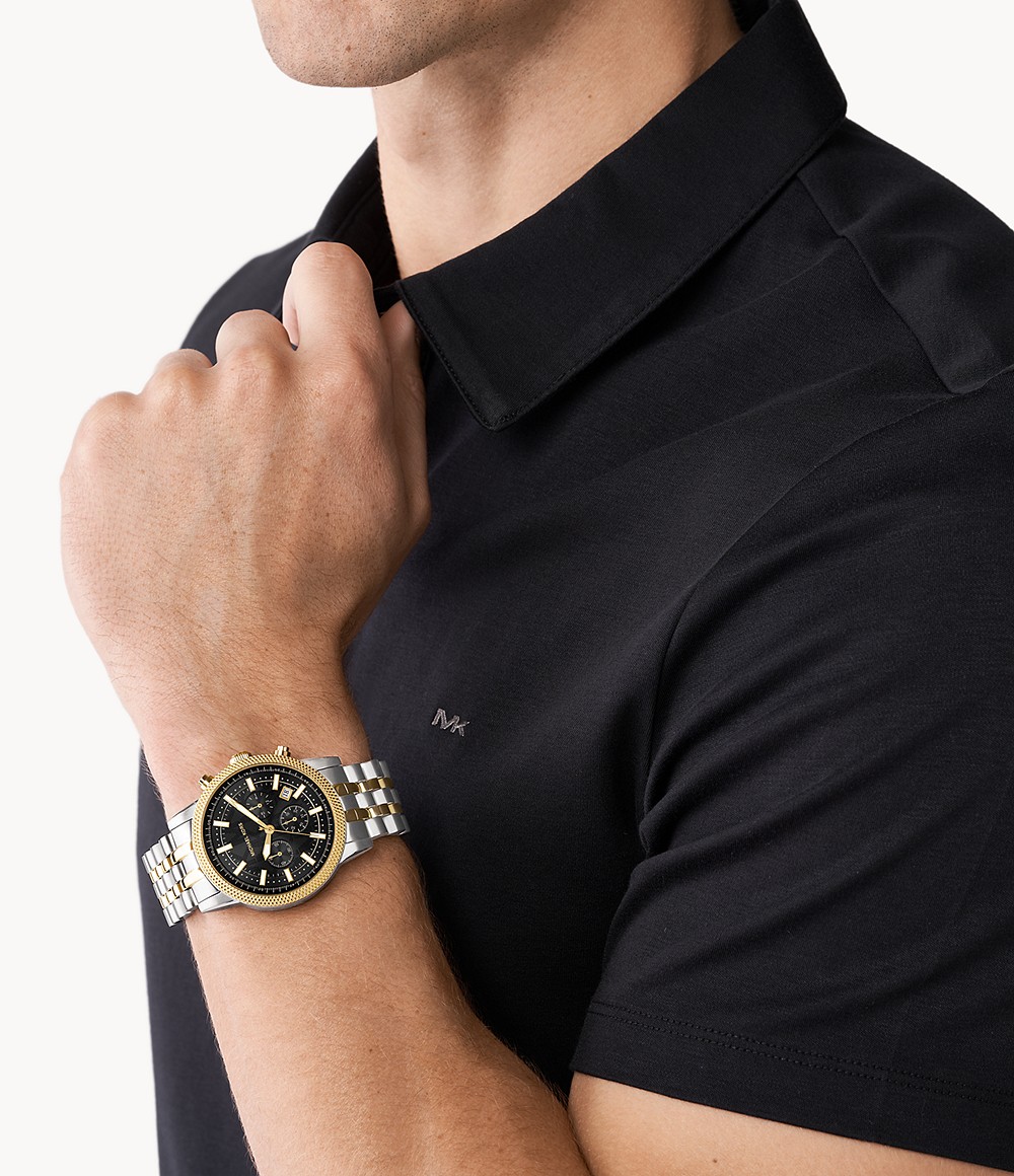 Michael Kors MK8954 นาฬิกาผู้ชาย Hutton Chronograph Quartz Men's Watch