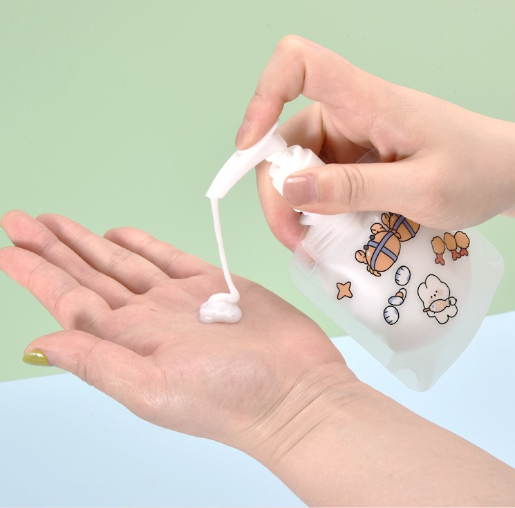 ถุงเก็บโลชั่น แชมพู สบู่ ถุงจุกฝาเกลียว ซองแบ่งครีมขนาดพกพา︎ ซองใส่ครีม