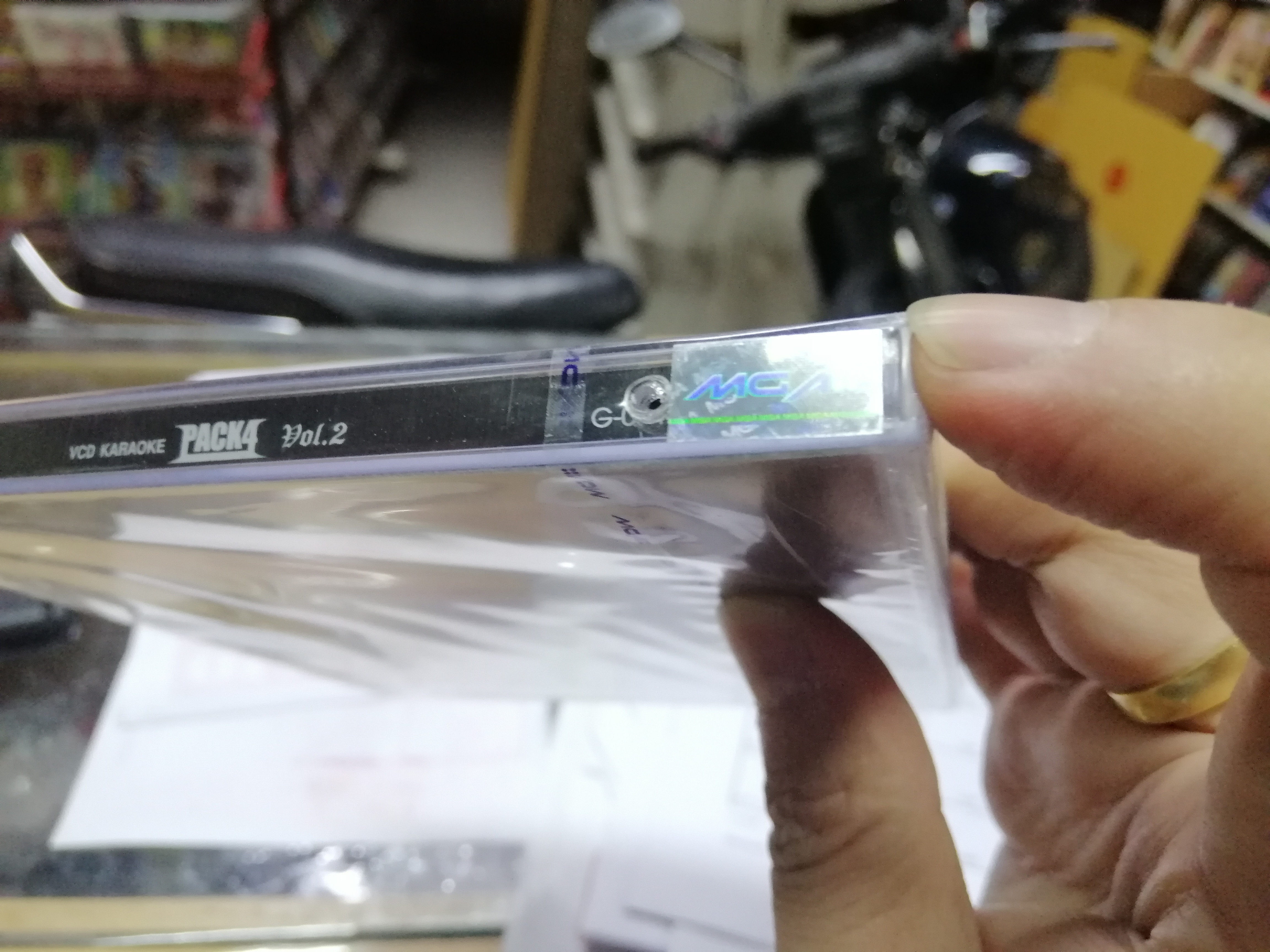 vcd mga pack 4 vol 2 รุ่นเจาะ กล่อง ลดราคา ( clash potato ab normal )