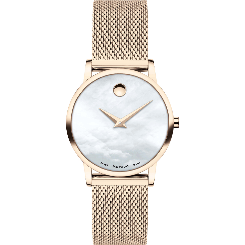 Movado 0607352 นาฬิกาผู้หญิง Museum Rose gold Quartz Women's Watch