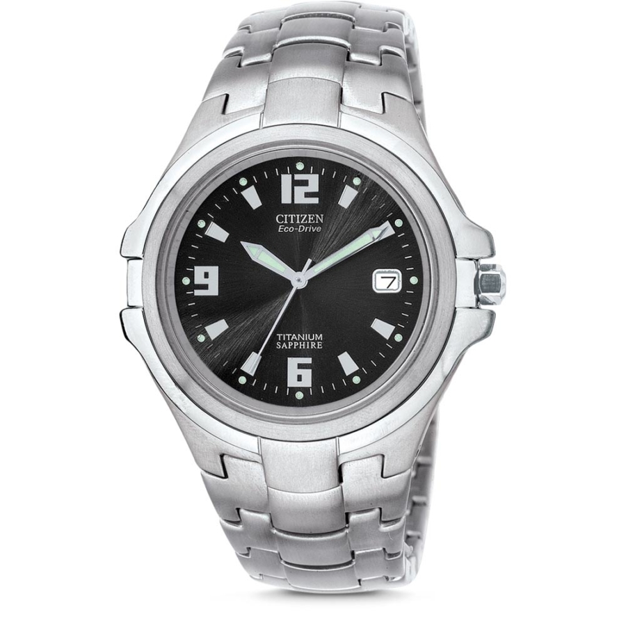 Citizen BM1290-54F นาฬิกาผู้ชาย Eco-Drive Super Titanium Men's Watch