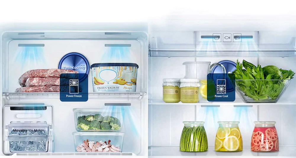 [ผ่อน0%] SAMSUNG ตู้เย็น 2 ประตู SAMSUNG RT38K501JS8/ST 14.1คิว สเตนเลส อินเวอร์เตอร์ (ชลบุรีส่งฟรี)