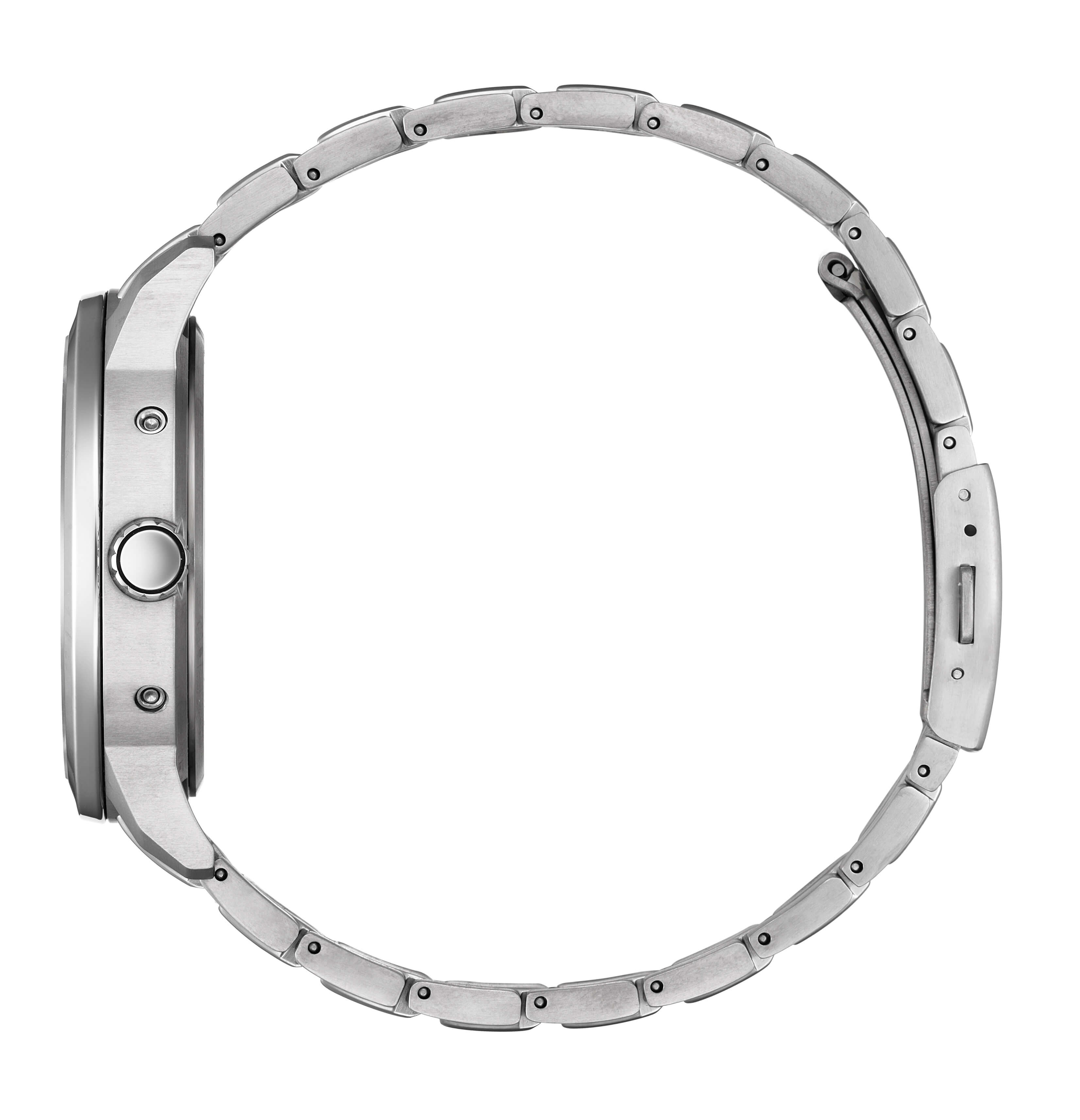 Citizen CB0190-84L นาฬิกาผู้ชาย Eco-Drive Radio Controlled Super Titanium Perpetual Calender World Time Men's Watch