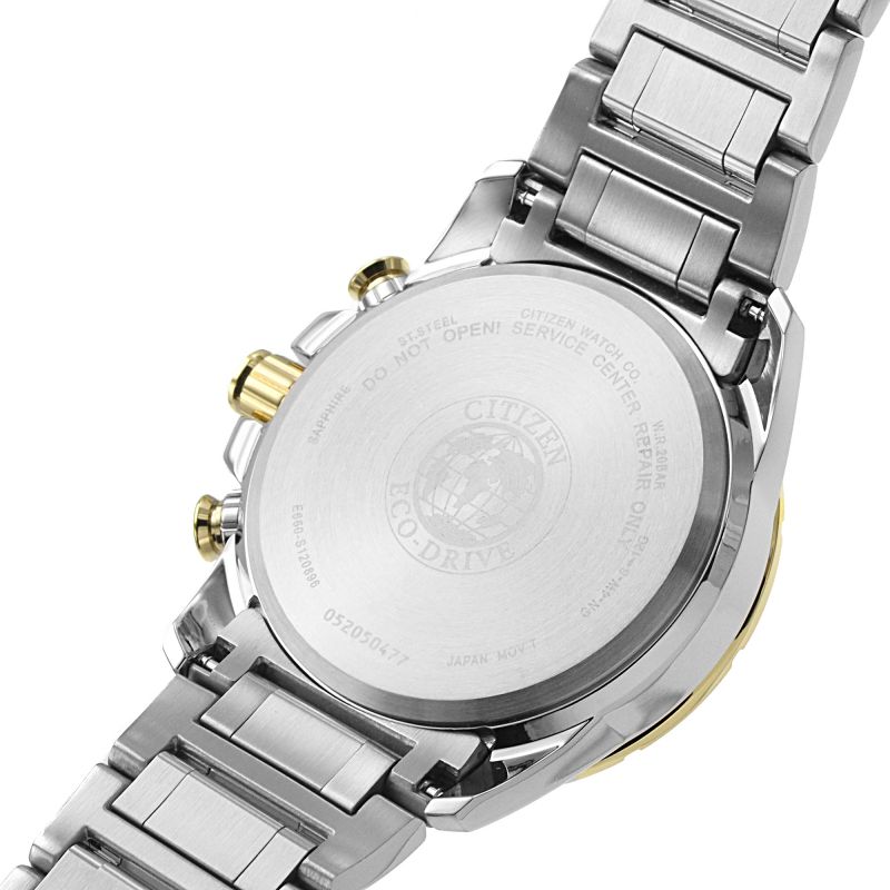 Citizen CB5894-50E นาฬิกาผู้ชาย Eco-Drive PCAT Atomic Timekeeping Radio-Controlled Men's Watch