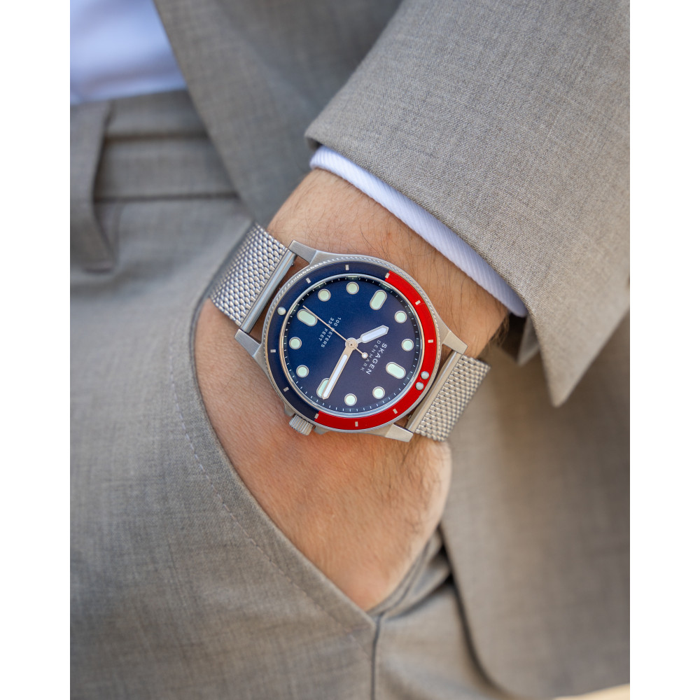 Skagen SKW6668 นาฬิกาผู้ชาย Fisk Quartz Men's Watch