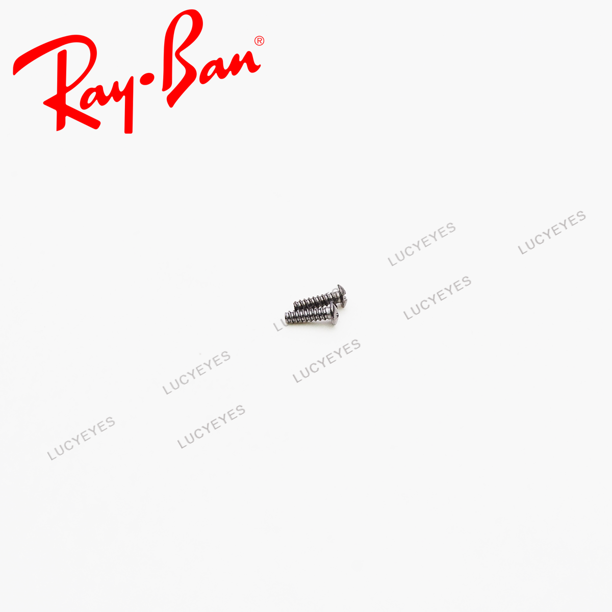น๊อตแว่น RAYBAN แท้ 100% RX7049F สีเงิน