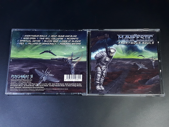 MANIFESTIC'Anonymous Soul' CD