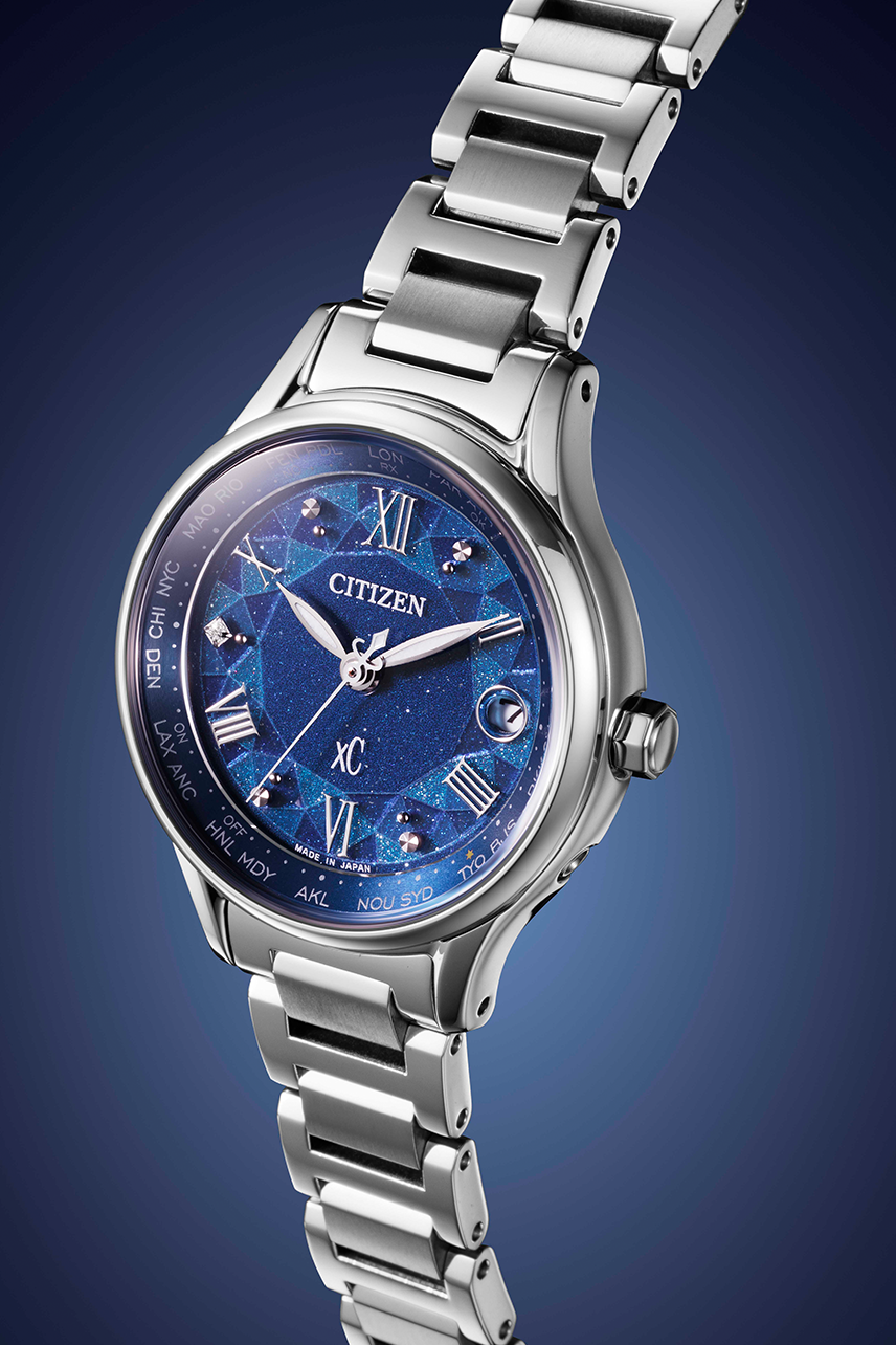 Citizen EC1160-71L นาฬิกาผู้หญิง xC Radio-Controlled Eco-Drive Titanium Women's Watch Limited 1,500pcs