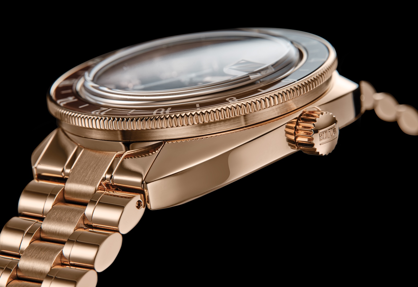 Bulova 97B215 นาฬิกาผู้ชาย Automatic Oceanographer GMT Men's Watch