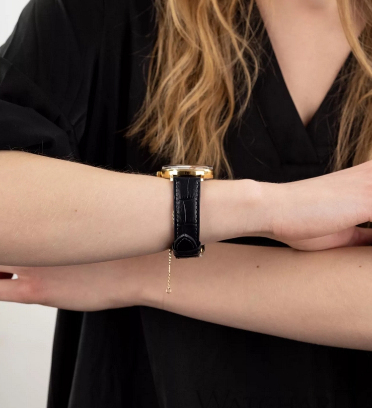 Zeppelin 7039-2 นาฬิกาผู้หญิง LZ Hindenburg Moonphase Quartz Women's Watch