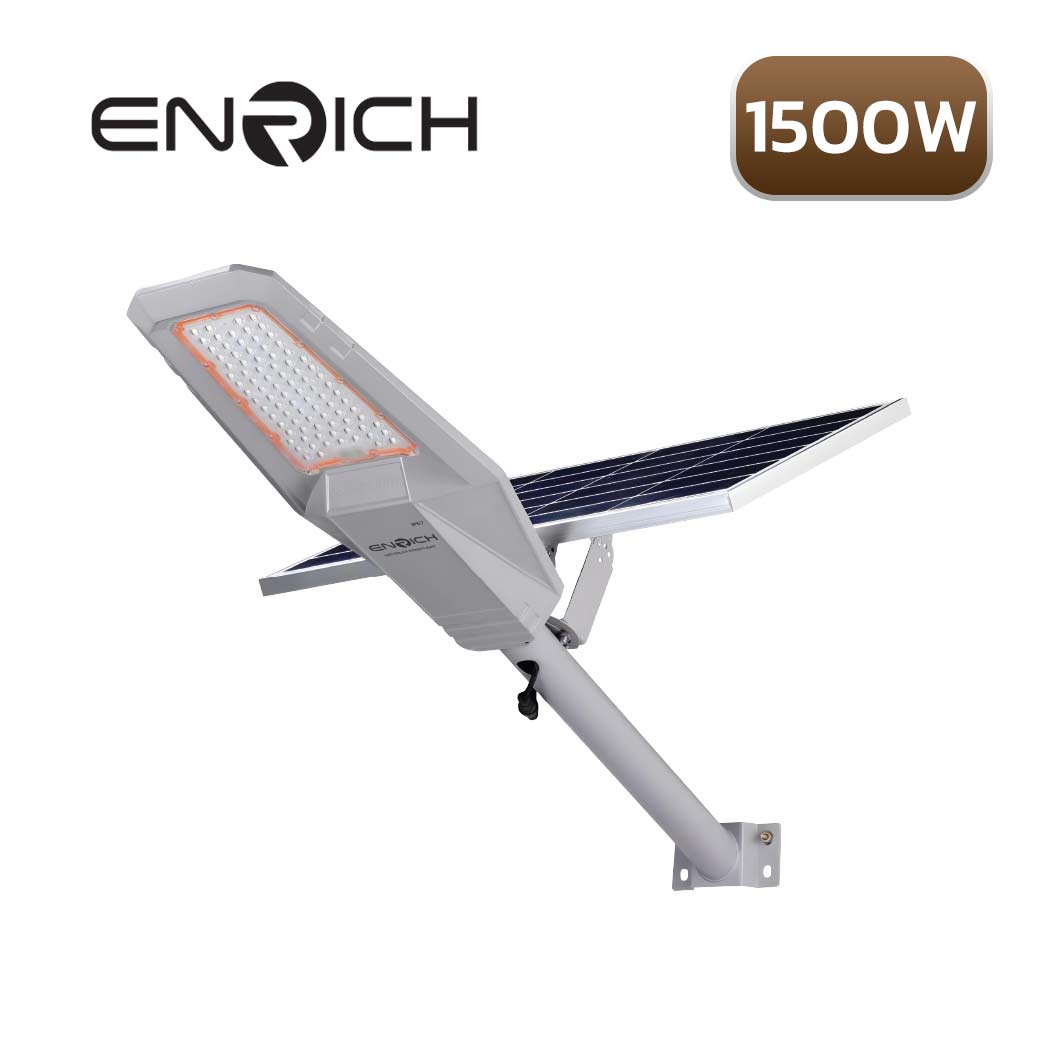 ENRICH โคมไฟถนนโซล่าเซลล์ LED 1500W EN-1500