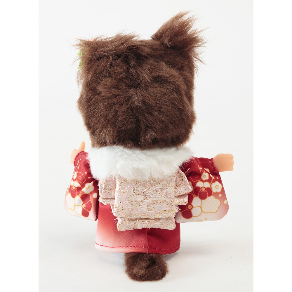 [PRE-ORDER] ม่อนชิชิ BEBICHHICHI ฉลองครบรอบ 20 ปี นำเข้าจากญี่ปุ่น Monchhichi Size H15 x W8 x D7 cm はれぎ 振袖 和服 和装 20周年 成人式 女の子 ベビチッチちゃん ベビチッチ べびちっち