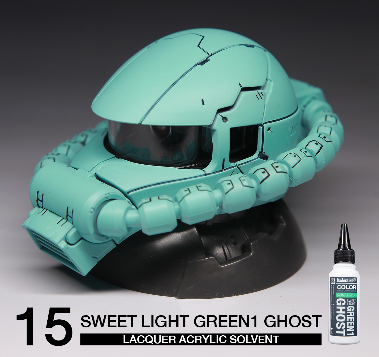 NO.15FS Sweet Light Green Ghost [ด้าน] 60ml